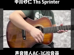 가벼운 ABS 어쿠스틱 기타 에콰라이저 LED 표시기와 듀얼 코일 시스템